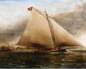 Yacht Race off Castle Garden, New York - 詹姆斯·E·巴特斯沃思